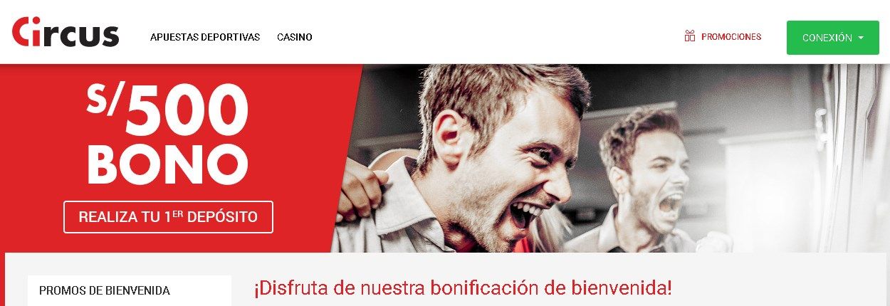 Bono de Bienvenida de Circus