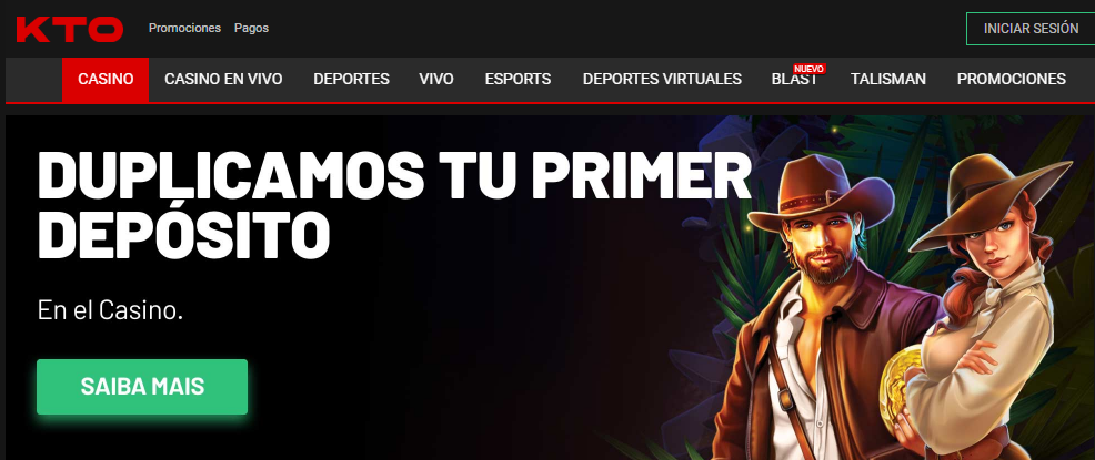 Regístrate en KTO Casino Perú para divertirte en las slots